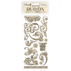   Stamperia Kaparós matrica  - Sir Vagabond in Fantasy World - Greeks and Capitals - Rub-On (1 ív)