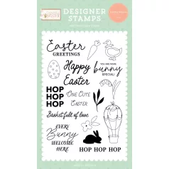   Carta Bella Szilikonbélyegző Here Comes Easter Basket Full Of Love Clear Stamps (1 ív)