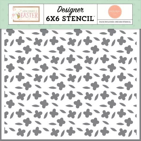 Carta Bella Stencil Here Comes Easter 6" (15 cm) Love Grows Here Stencil (6 lap)