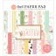 Carta Bella Scrapbook Papírkészlet Here Comes Easter 6" (15 cm) Paper Pack (24 lap)