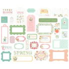 Carta Bella Kivágatok Here Comes Spring Frames & Tags (1 ív)