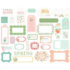   Carta Bella Kivágatok Here Comes Spring Frames & Tags (1 ív)