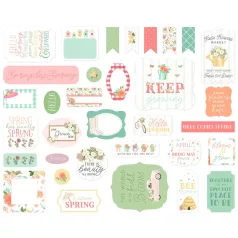 Carta Bella Kivágatok Here Comes Spring Ephemera (1 ív)