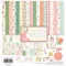 Carta Bella Scrapbook Papírkészlet Here Comes Spring 12" (30 cm) Collection Kit (1 csomag)