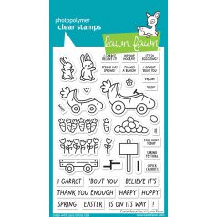   Lawn Fawn Szilikonbélyegző LF3349 - carrot 'bout you - Clear Stamps (1 csomag)