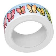  Dekorációs ragasztószalag , butterfly kisses / Foiled Washi Tape (1 db)