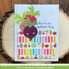   Dekorációs ragasztószalag , happy veggies / Foiled Washi Tape (1 db)
