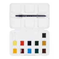   Talens Van Gogh akvarellfesték készlet - 12 szín - The National Gallery - Watercolour pocket box (1 csomag)