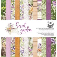   P13 Scrapbook papírkészlet Secret Garden 12" (30 cm) Paper Collection Set (12 ív)