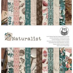   P13 Scrapbook papírkészlet Naturalist 12" (30 cm) Paper Collection Set (12 ív)