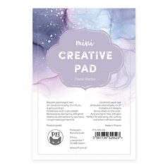   P13 Scrapbook papírkészlet Pastel Marble 6"X4" Mini Creative Pad (24 ív)