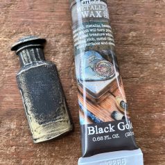   Finnabair Viaszpaszta Black Gold Art Alchemy Metallique Wax (20 ml)