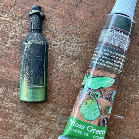 Finnabair Viaszpaszta Moss Green Art Alchemy Metallique Wax (20 ml)