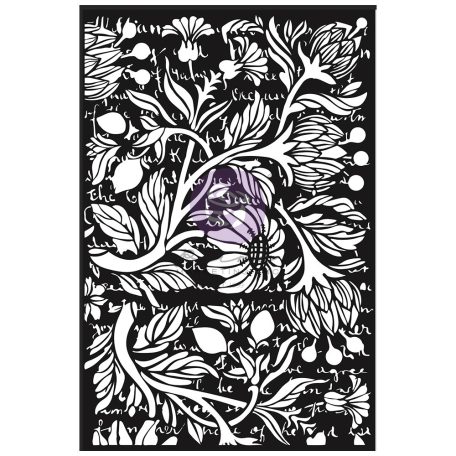 Finnabair Secret Letters Stencil 6"X9" - 15x23cm (1 db)