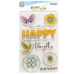   American Crafts Vicki Boutin Discover + Create Szilikonbélyegző Clear Stamps (1 csomag)