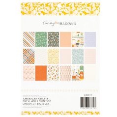   American Crafts Pebbles Sunny Bloom Scrapbook papírkészlet 6"x8"  Paper Pad (36 lap)