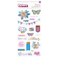 American Crafts Dreamer Matrica  Thickers Phrase (1 csomag)