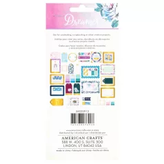   American Crafts Dreamer Kivágatok  Ephemera Journaling (1 csomag)