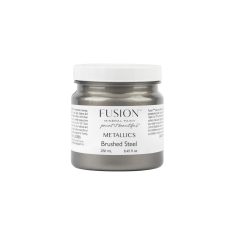   Fusion Mineral Paint Metallic Brushed Steel Matt Metál festék (250 ml)