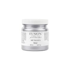   Fusion Mineral Paint Metallic Silver Matt Metál festék (250 ml)