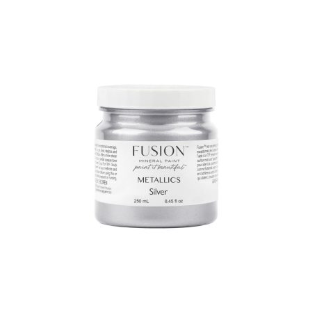 Fusion Mineral Paint Metallic Silver (250 ml)