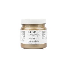   Fusion Mineral Paint Metallic Vintage Gold Matt Metál festék (250 ml)
