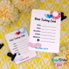 CarlijnDesign ATC English Szilikonbélyegző A7 Clear Stamps (1 db)