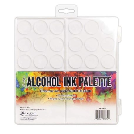 Ranger Tim Holtz alcohol ink palette 36 rekeszes paletta (1 db)
