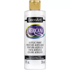   DecoArt Americana Snow (Titanium) White Akril festék - matt Acrylics (236 ml)