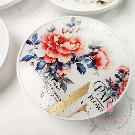 Dress My Craft Paris Blooms Transzfer fólia Mini Transfer Me (1 db)