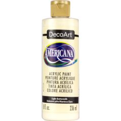   DecoArt Americana Light Buttermilk Akril festék - matt Acrylics (236 ml)