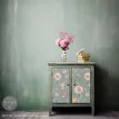 Annie Sloan Swedish Posy A1 (59x84cm) dekupázs rostpapír – Re-Design with Prima Decoupage Fiber (1 ív)
