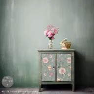   Annie Sloan Swedish Posy A1 (59x84cm) dekupázs rostpapír – Re-Design with Prima Decoupage Fiber (1 ív)