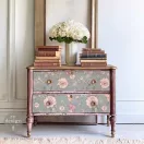 Annie Sloan Swedish Posy A1 (59x84cm) dekupázs rostpapír – Re-Design with Prima Decoupage Fiber (1 ív)