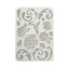 Stamperia Brocante Antiques Szilikon öntőforma A5 Flowers and embellishments Silicon Mould (1 db)