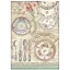 Stamperia Brocante Antiques Rizspapír A4 Clocks Rice Paper (1 ív)