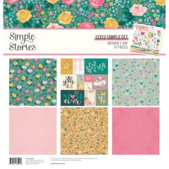   Simple Stories Mother's Day Scrapbook papírkészlet Collection Kit 12" (30 cm) 1 csomag