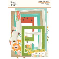   Simple Stories Summer Snapshots Chipboard Chipboard Frames 1 csomag