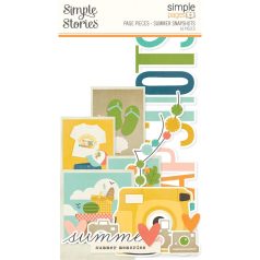   Simple Stories Summer Snapshots Kivágatok Simple Pages Pieces 1 csomag