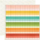 Simple Stories Summer Snapshots Scrapbook papírkészlet Collection Kit 12" (30 cm) 1 csomag