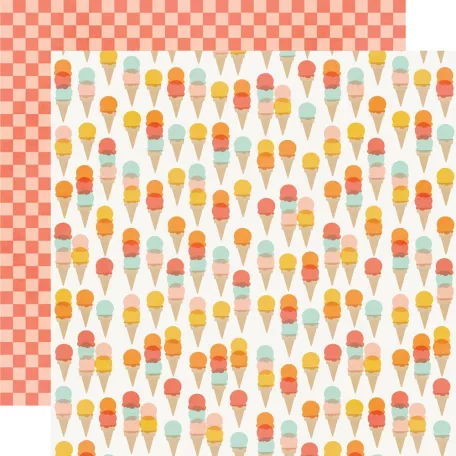 Simple Stories Summer Snapshots Scrapbook papírkészlet Collection Kit 12" (30 cm) 1 csomag