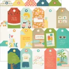 Simple Stories Summer Snapshots Scrapbook papírkészlet Collection Kit 12" (30 cm) 1 csomag