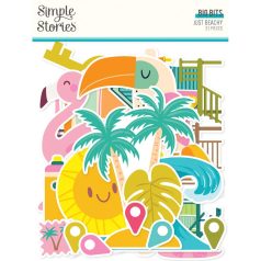   Simple Stories Just Beachy Kivágatok Big Bits & Pieces 1 csomag