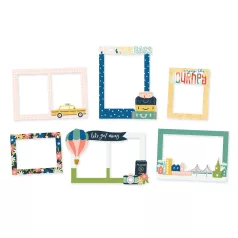 Simple Stories Pack Your Chipboard Chipboard Frames 1 csomag