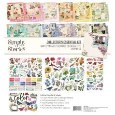   Simple Stories Simple Vintage Essentials Color Palette Scrapbook papírkészlet Collector's Essential Kit 12" (30 cm) 1 csomag