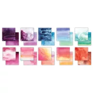   Craft Consortium Ombre Scrapbook papírkészlet Essential Craft Papers 6" (15 cm) 40 lap