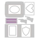 Sizzix Vault Matchbox Vágósablon Tim Holtz Thinlits Die Set  (1 csomag)