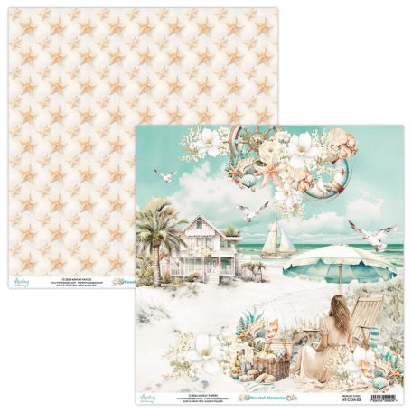 Mintay Papers Coastal Memories Scrapbook papírkészlet  Collection Set 12" (30 cm) 12 lap