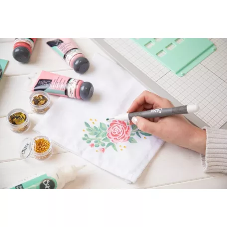 Sizzix Floral Borders Stencil  Layered Stencil (4 db)