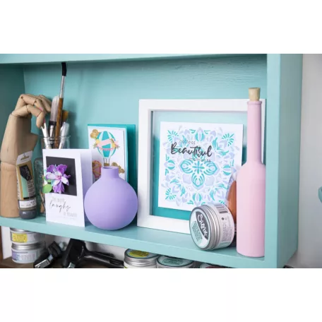 Sizzix Mosaic Flowers Stencil  Layered Stencil (4 db)